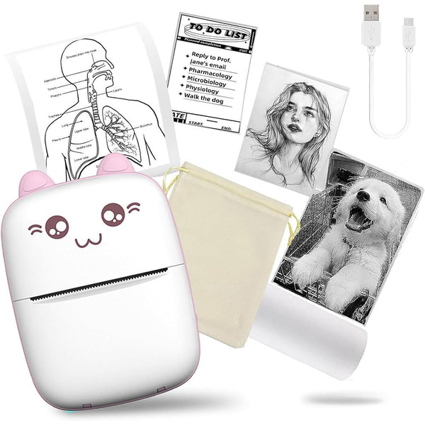 Kids Mini Portable Printer
