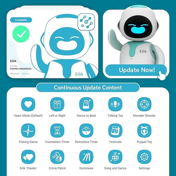 Eilik Emo- Cute Robot Companion For Desk