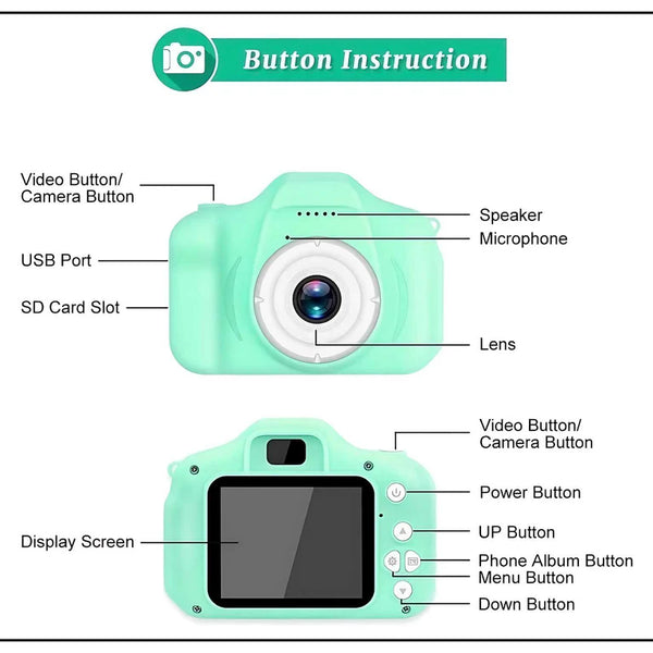 Capture Memories Mini Camera for Kids - Toyiss