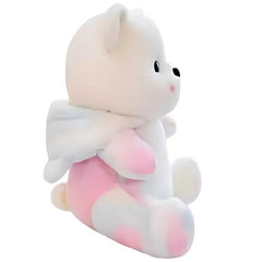 Colorful Hooded Cute Teddy Bear Soft Toy